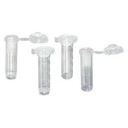 Chemglass Life Sciences 2.0mL Micro Centrifuge Tube, Graduated, Conical,