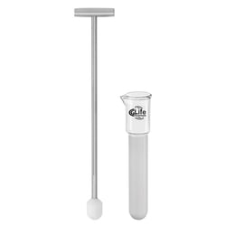 Chemglass Life Sciences Tissue Grinder, 55mL, Potter-Elvehjem, 25mm Dia Pestle, 125mm Chamber Lgth
