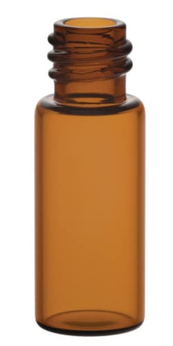 Chemglass Life Sciences Vial, 2.0mL, Amber, Standard Opening, 12x32mm,