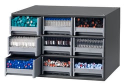 Chemglass Life Sciences Cabinet, Storage, Vial and Closure, Quantity: Each