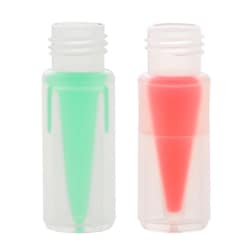 Chemglass Life Sciences Vial, 0.1mL, TPX, Polypropylene, Limited Volume, 12x32mm, 9mm Thread