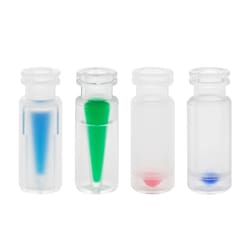Chemglass Life Sciences Vial, TPX, Plastic, Limited Volume, 0.75mL, Snap