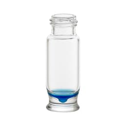 Chemglass Life Sciences Vial, 1.5mL, Clear, Silanized, High Recovery, 12x32mm, 9mm Thread