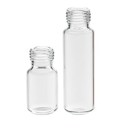 Chemglass Life Sciences Vial, 20mL, Clear, 18mm Screw Thread Headspace,