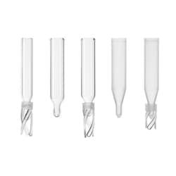 Chemglass Life Sciences Glass Insert, 0.25mL, BM, No Spring