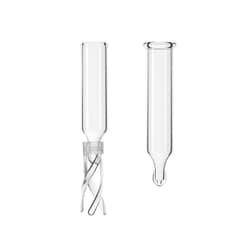 Chemglass Life Sciences Insert, 0.25mL, Glass, BM with Glass Flange