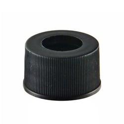 Chemglass Life Sciences Closure Only, GPI 20-400, Black, Open Hole