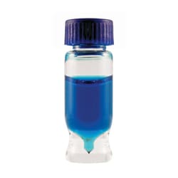 Chemglass Life Sciences&nbsp;Vial, 1.2mL, MRQ30, High Recovery, 9mm Thread, w/ PTFE/Silicone Bonded Cap
