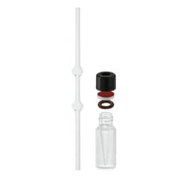 Chemglass Life Sciences Adapter, 18/9 O-Ring Ball Joint to Hose Connection,