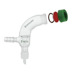 Chemglass Life Sciences Adapter, Vacuum Distillation, 105°, Minum-Ware,