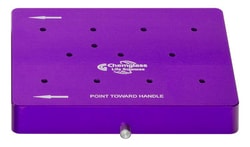 Chemglass Life Sciences OptiBlock Parallel Synthesis Reaction Block Top