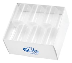 Chemglass Life Sciences&nbsp;Filter Funnel, Disposable, 150mL, Polyethylene Frit, 500mg Diatomaceous Earth, Shelf Pack