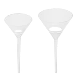 Chemglass Life Sciences Filter Funnel, Disposable, Cone Shaped, 8mL, Polypropylene,