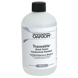 Cole-Parmer Oakton Traceable Conductivity and TDS Standard, Batch-Tested,