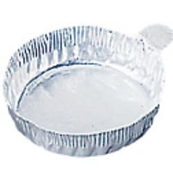 Cole-Parmer 28 mm Aluminum Crimpled-Walled Weighing Dishes with Tab, 8 mL, 500/Cs