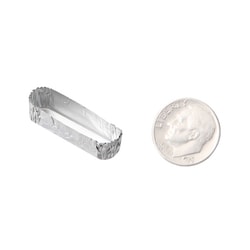 Cole-Parmer Micro Aluminum Weighing Dishes, 25mm L x 7mm W x 7mm H, 1.12 mL, 50/pk