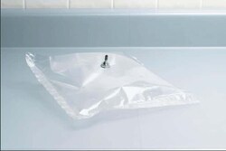 Cole-Parmer Kynar Gas Sampling Bag, 9" x 9", On/Off valve, Quantity: Each