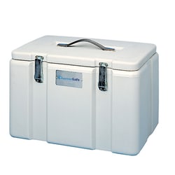 Cole-Parmer ThermoSafe 390 Dry Ice Storage Insulated Field Carrier, polyethylene,