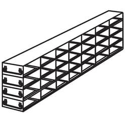 Cole-Parmer Argos Technologies PolarSafe Upright Freezer Drawer Rack for Microtube Boxes with 1 1/2