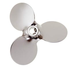 Cole-Parmer Stir-Pak 316 Stainless Steel three-blade propeller, 3" dia