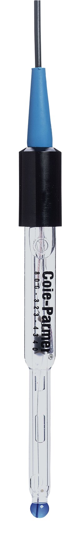 Cole-Parmer pH electrode, general purpose, combination, glass body, Delrin