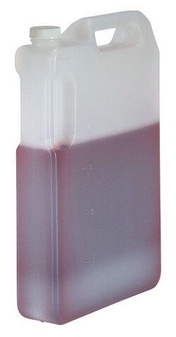 Cole-Parmer Compact Bottle, HDPE, 4 L, 1 each, Quantity: Each of 1