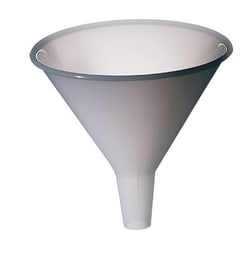 Cole-Parmer Polypropylene utility funnel, 4 oz (Top OD: 82.55)