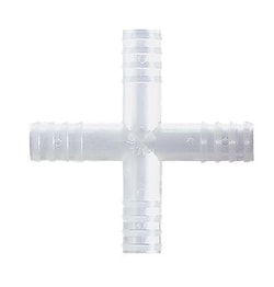 AVANTOR MASTERFLEX (VWR LLC) Masterflex Fitting, Polypropylene, Cross Connector,