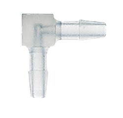 AVANTOR MASTERFLEX (VWR LLC) Barbed fitting, Elbow connector,Clear PP,