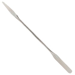 Cole-Parmer Nickel/SS Lab Spatulas with 1.5" Flat Tapered x 1.75" Rounded