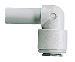 AVANTOR MASTERFLEX (VWR LLC)&nbsp;John Guest Push-to-connect stem elbow adapters, 1/4