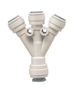 AVANTOR MASTERFLEX (VWR LLC)&nbsp;John Guest Push-to-connect three-way divider, 1/2