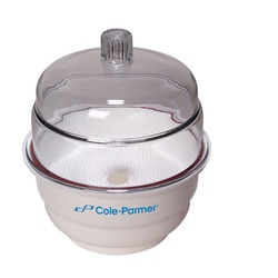 Cole-Parmer Desiccator, PP/PC/neoprene, 10