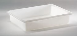 Cole-Parmer High-density polyethylene utility tray, 17 3/4