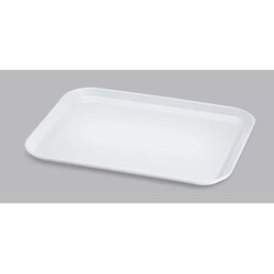 Cole-Parmer Autoclaveable White Fiberglass Tray, 12 x 13 x 3/4", Quantity: