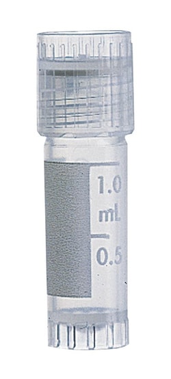 Cole-Parmer Nalgene 5000-1020 Cryogenic vial; 1.5 mL, 25/pack, Quantity: