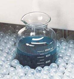 Cole-Parmer Hollow Polypropylene (PP) Ball Bath Covers, 20 mm, 2000/pk,