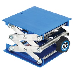 Cole-Parmer Jiffy-Jack Lab Jack, 6" x 6" Top, 132 lb Capacity, Quantity: