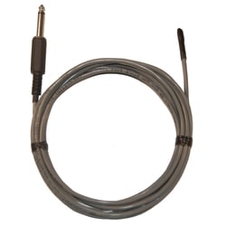 Cole-Parmer Digi-Sense Gen-Purp Fle x Thermistor, Vinyl Sheath and Tip, Phono Plug, 10ft Lead