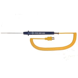 Cole-Parmer Type-K, Small-Diameter Standard Probe, Mini-Connector, 4