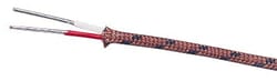 Cole-Parmer Digi-Sense J30-1-304 Thermocouple, Wire, Type-J, 30-Gauge, Glass Braid Insulation, 100-ft, Spool