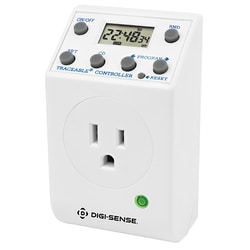 Cole-Parmer Traceable Digital Programmable Plug-In Timer Controller with Calibration; 115 VAC