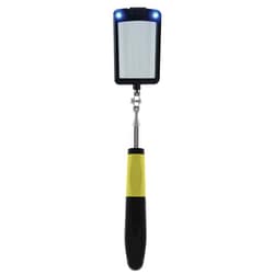 Cole-Parmer General Tools 80560 LED-Lighted Telescoping Inspection Mirror, Rectangular