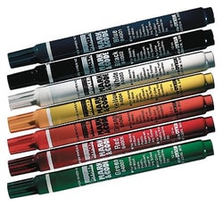 Cole-Parmer Permanent Fine-Point Paint Markers, Black; 12/Box, Quantity: