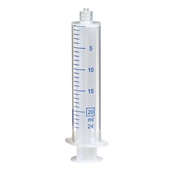 Cole-Parmer&nbsp;Disposable Syringes, Luer-Lok, 20 mL; 100/Pk