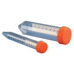 AVANTOR MASTERFLEX (VWR LLC) Conical-Bottom Tubes, 15 mL/PP/Plug; 25x20