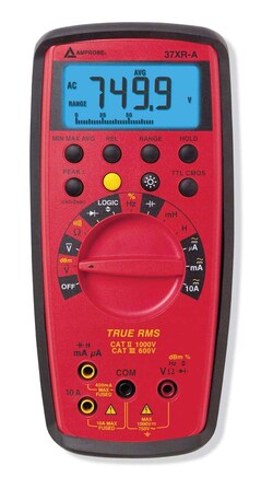 Cole-Parmer Amprobe 37XR DMM, T-RMS with Comp Logic Test
