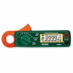 Cole-Parmer Extech 380942 True RMS AC/DC Clamp Meter, 30A