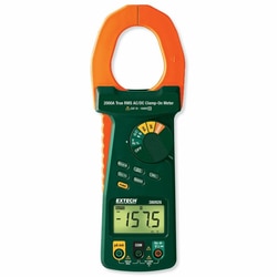 Cole-Parmer Extech 380926 2000A True RMS Digital Multimeter and DC/AC Clamp-On,