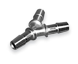 AVANTOR MASTERFLEX (VWR LLC)&nbsp;Masterflex Fitting, Stainless Steel, Y-Connector, Hose Barb Union, 3/8